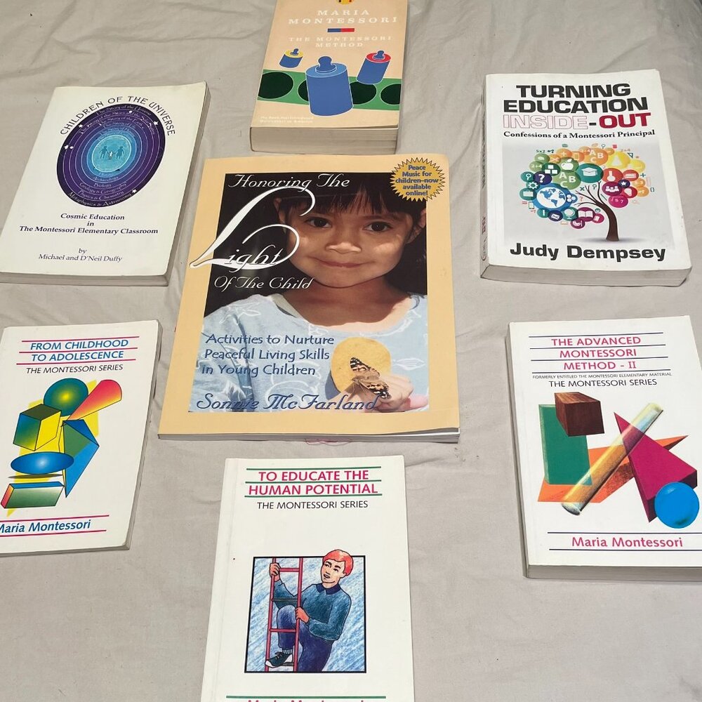 Montessori Book Bundle of 7 books